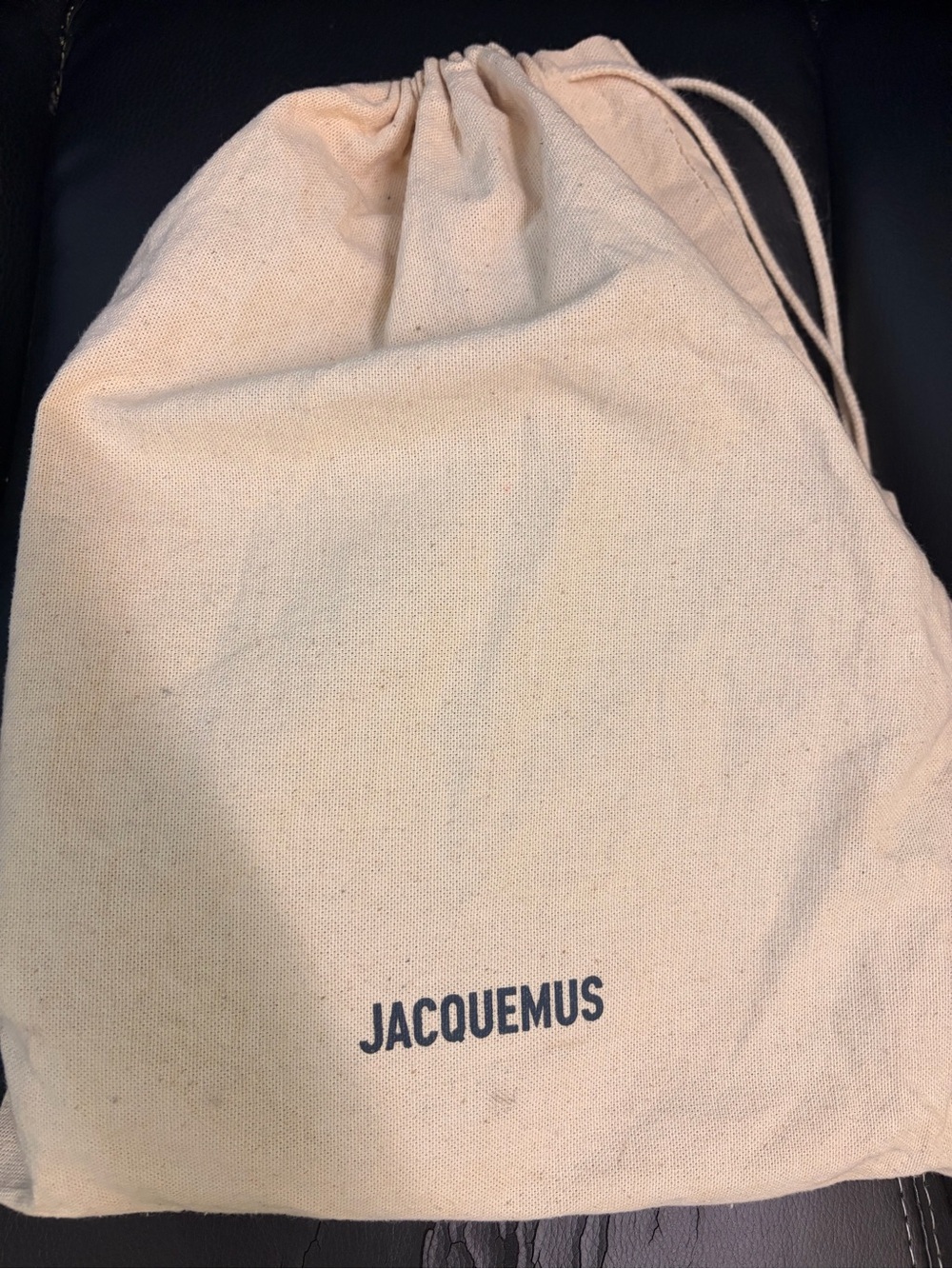 WATER DAMAGED**Jacquemus Green Le Chiquito Long Top-Handle Bag - Picture 6 of 6